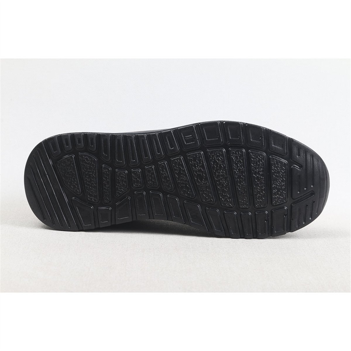 ULUS 2011 SİYAH SİLİKON BASKILI SNEAKER SPOR AYAKKABI