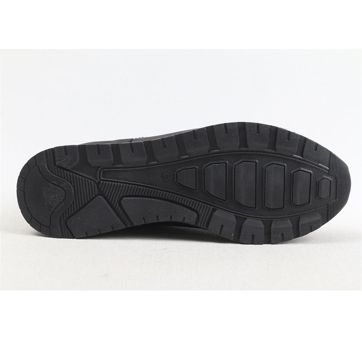 ULUS 2026-6 SİYAH SNEAKER SPOR AYAKKABI