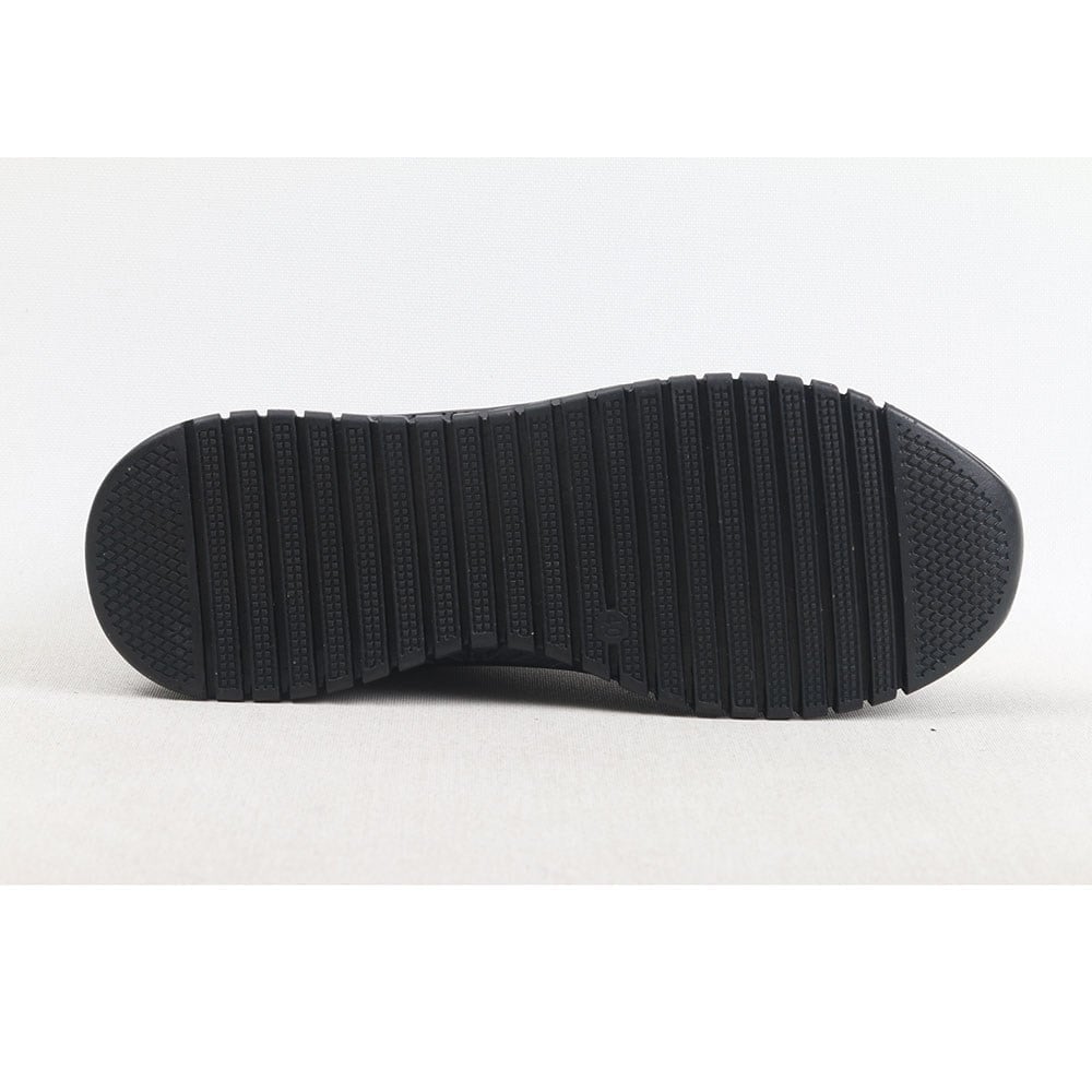 ULUS 205 SİYAH KAUÇUK SNEAKER SPOR AYAKKABI