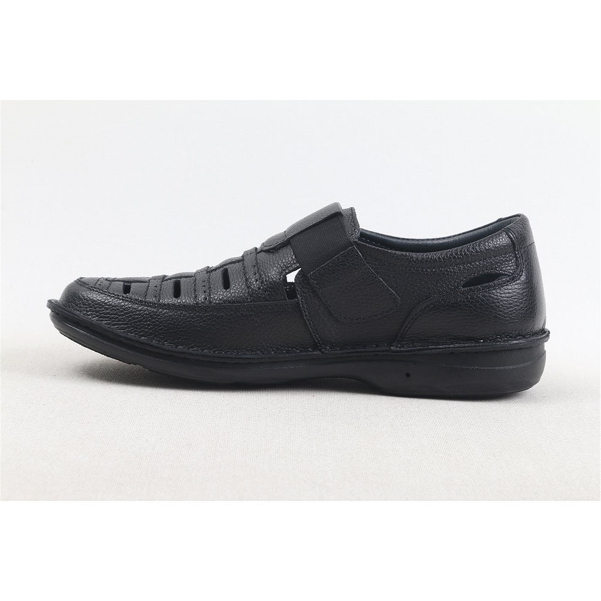 ULUS  2115-10 SİYAH SANDALET POLİ