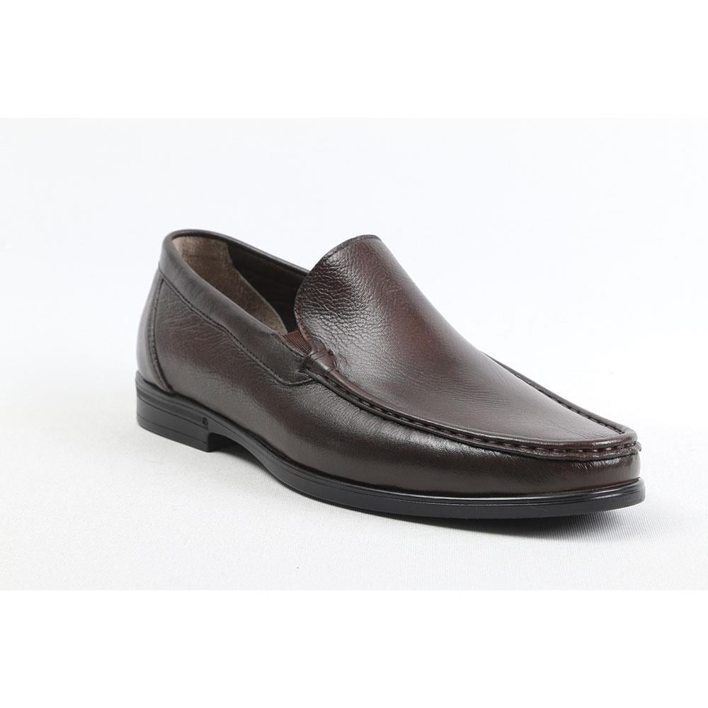 ULUS 2246-1 KAHVE LOAFER AYAKKABI