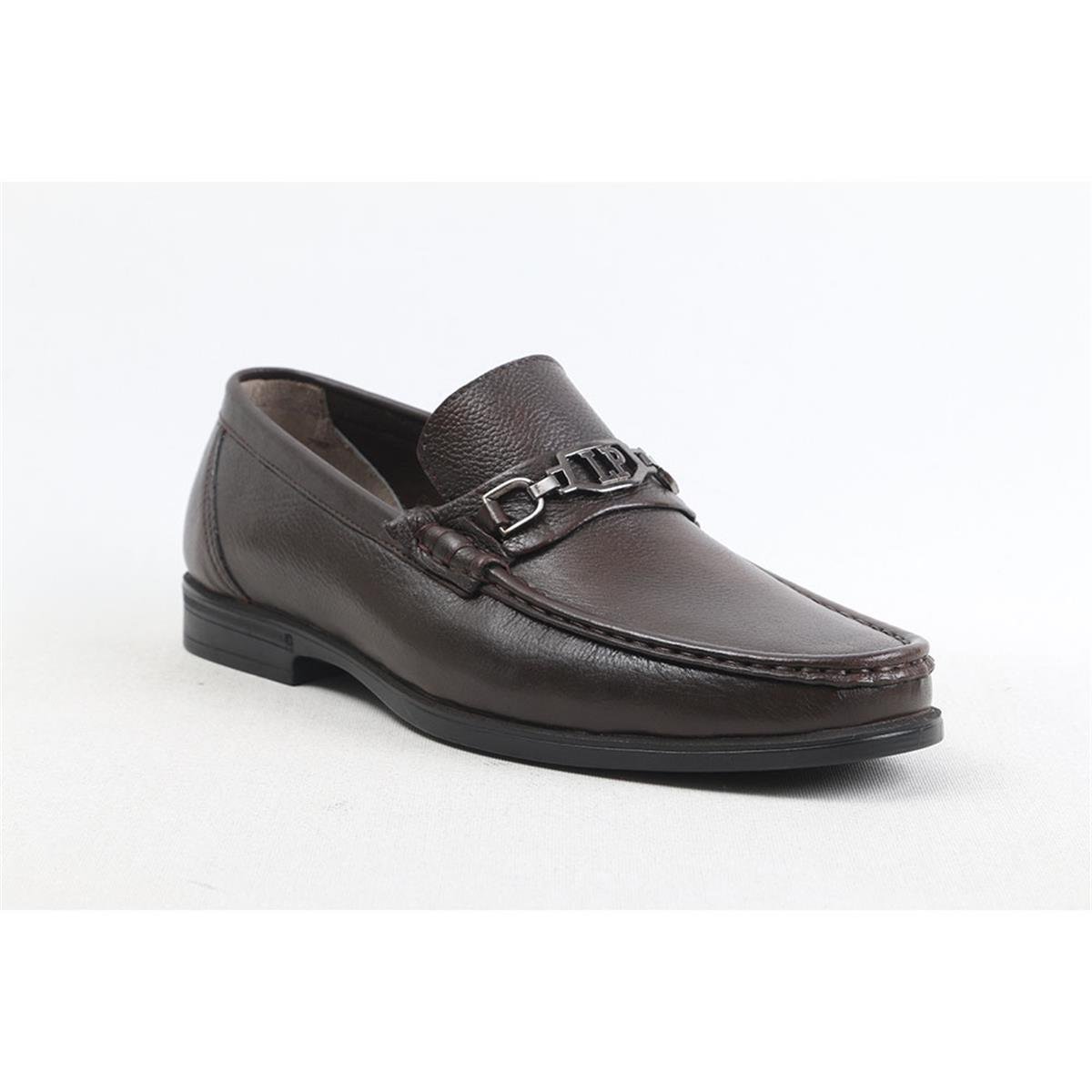 ULUS 2246-3  (LP) KAHVE LOAFER AYAKKABI