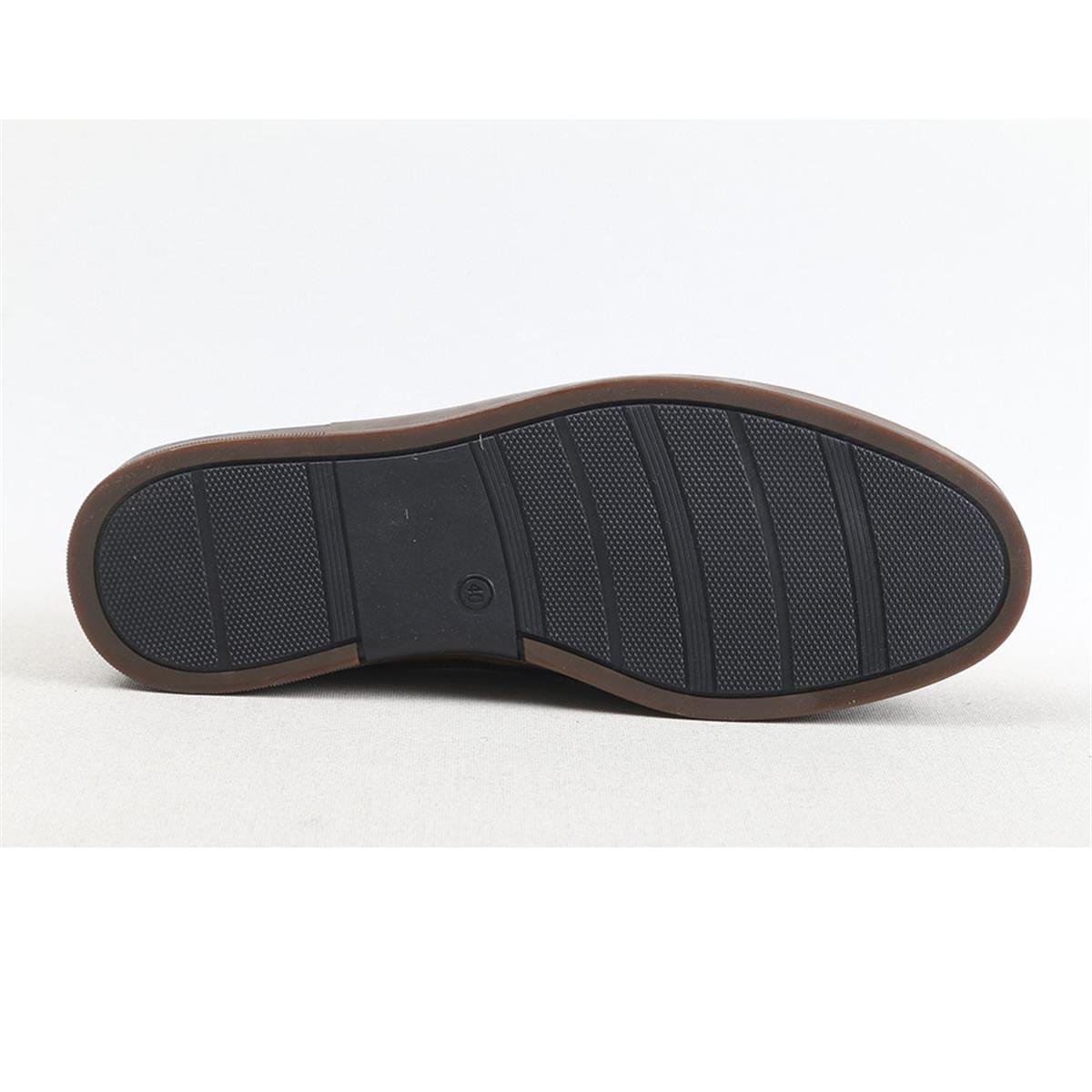 ULUS 240 FİTİLLİ KAHVE LOAFER AYAKKABI