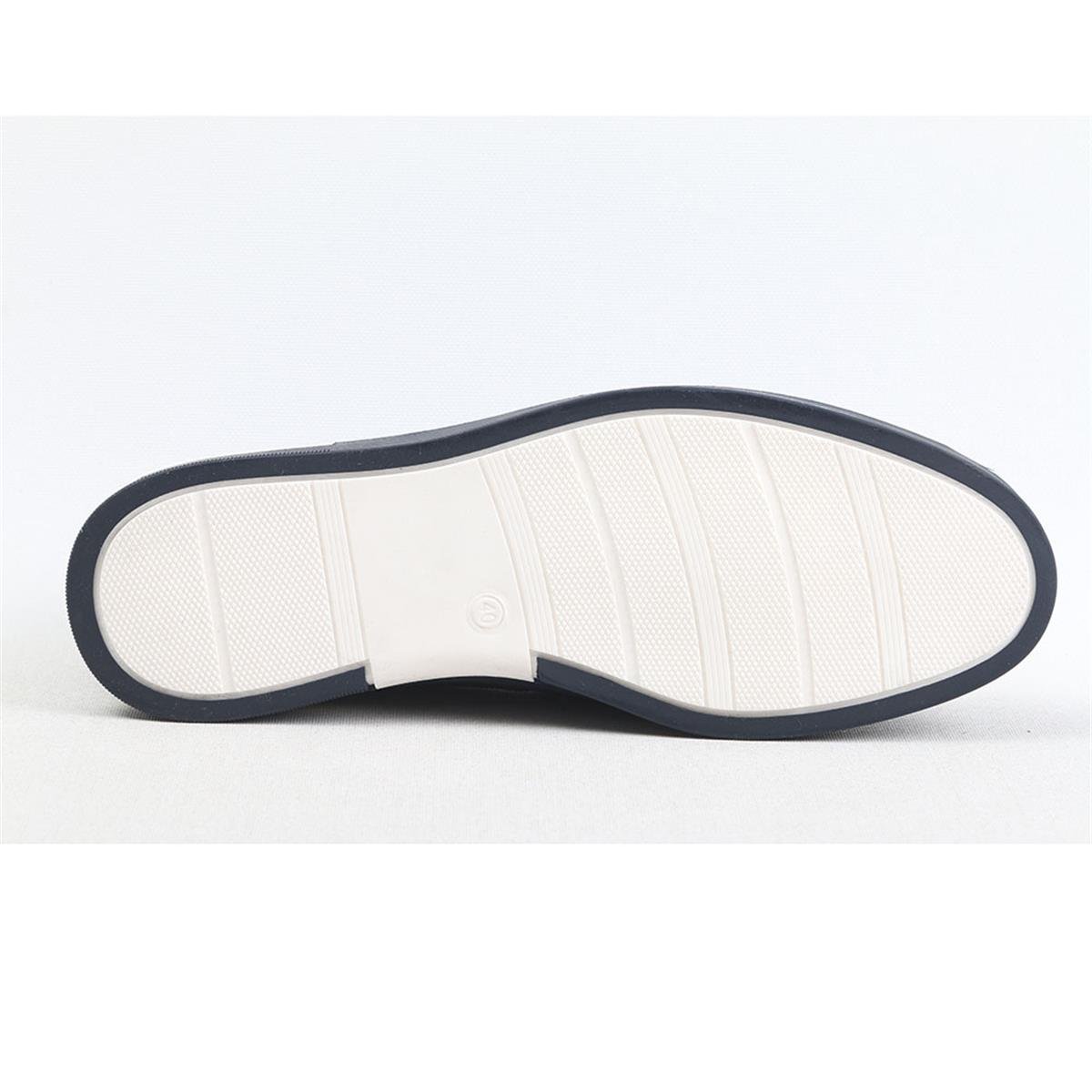 ULUS 240 FİTİLLİ LACİVERT LOAFER AYAKKABI