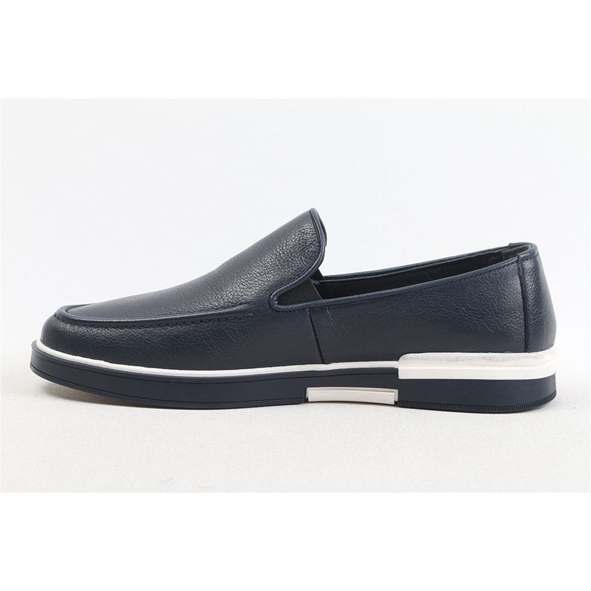 ULUS 240 FİTİLLİ LACİVERT LOAFER AYAKKABI
