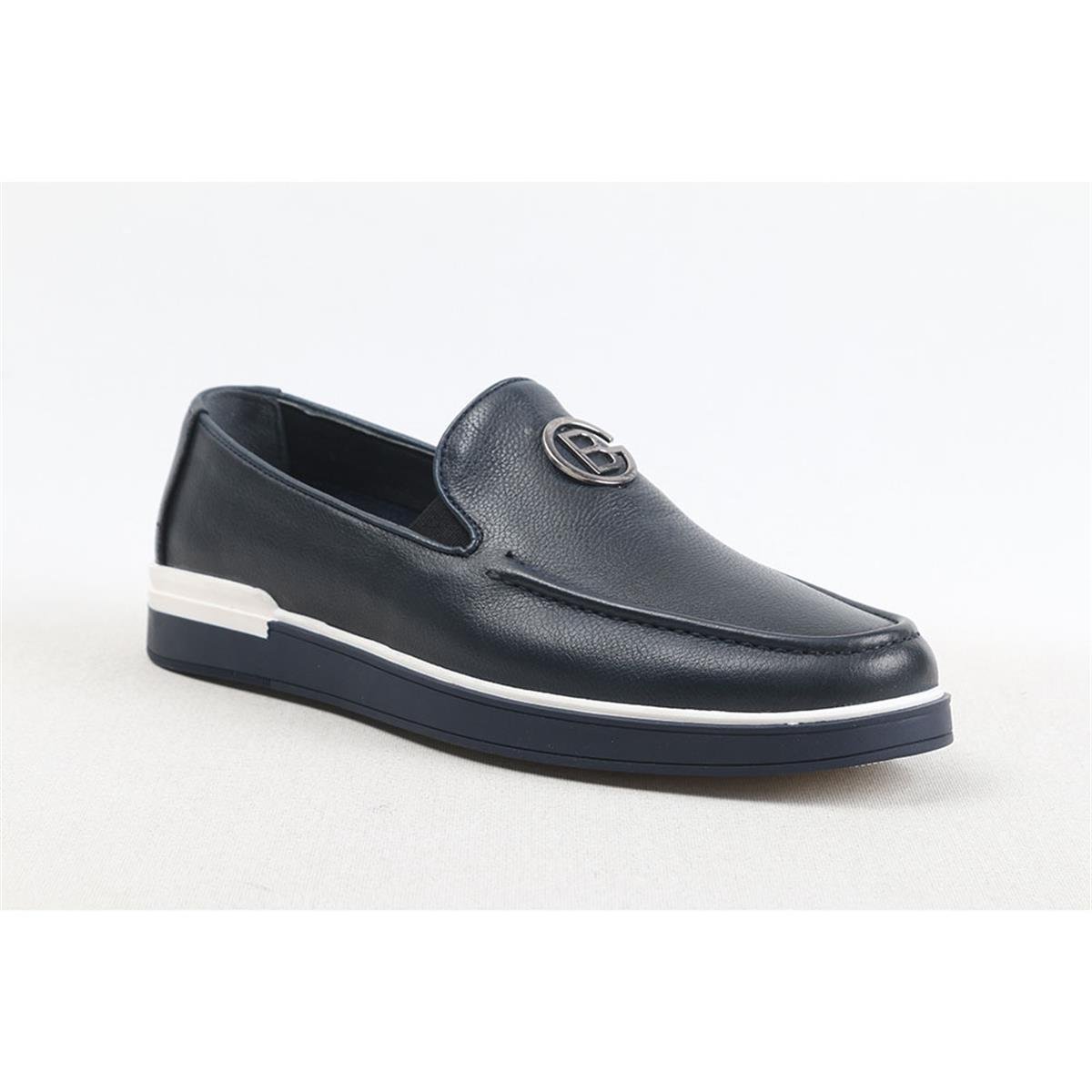 ULUS 2415 LACİVERT(B TOKALI LOAFER AYAKKABI