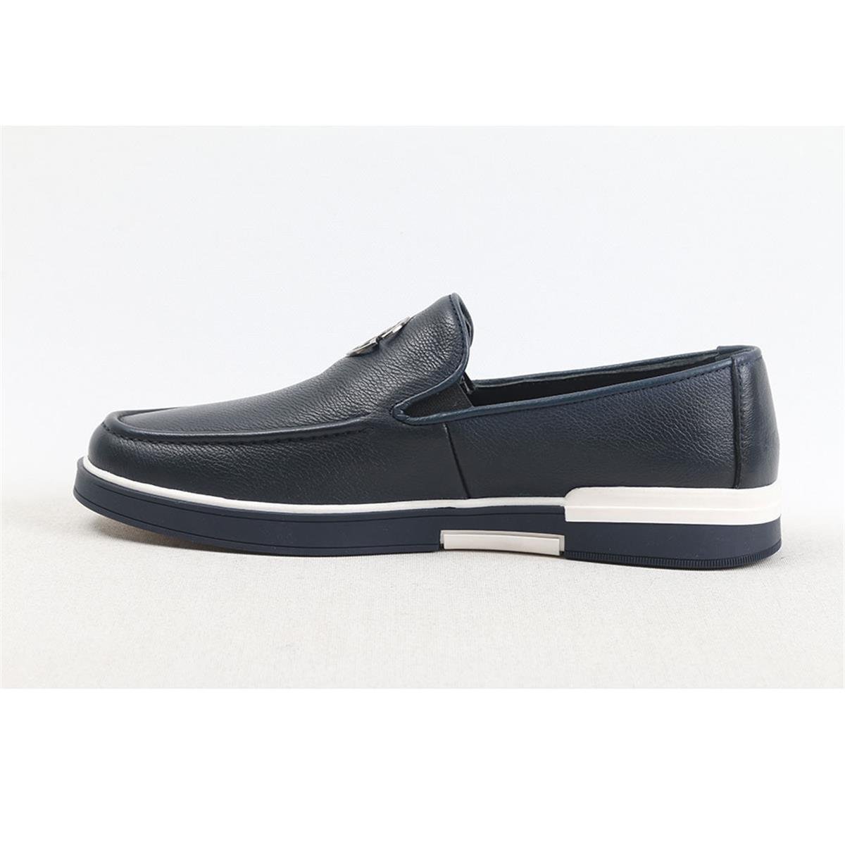 ULUS 2415 LACİVERT(B TOKALI LOAFER AYAKKABI