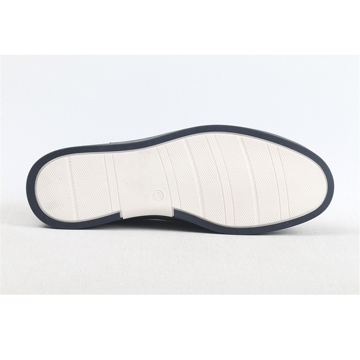 ULUS 246 FİTİLLİ DELİKLİ LACİVERT LOAFER AYAKKABI