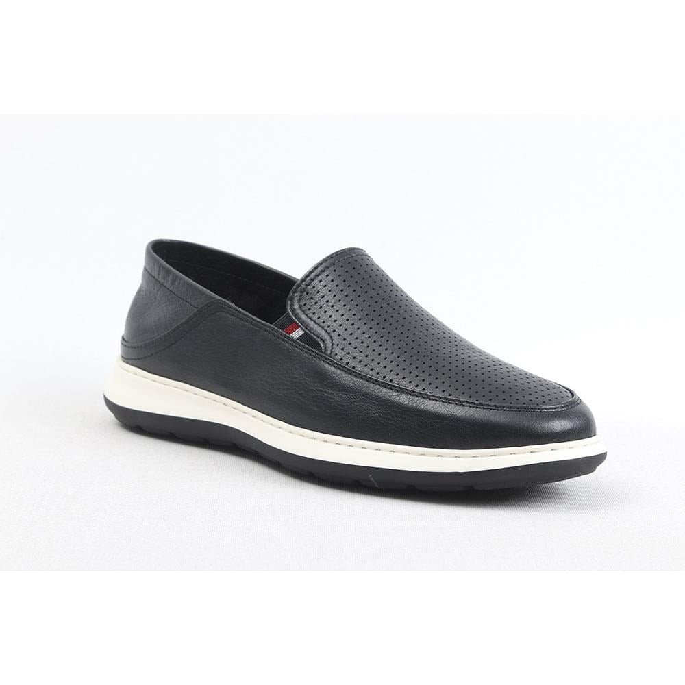 ULUS 2501 EVA SİYAH DELİKLİ CASUAL AYAKKABI