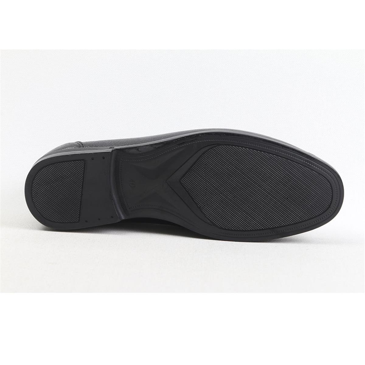 ULUS 2504 SİYAH DELİKLİ LOAFER AYAKKABI