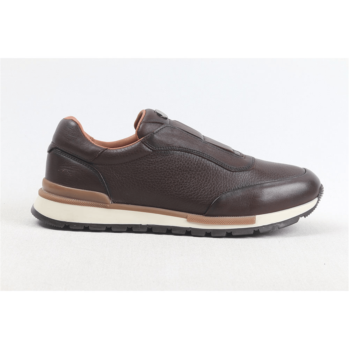 ULUS 2630 KAHVE LASTİKLİ TERMO SNEAKER SPOR AYAKKABI