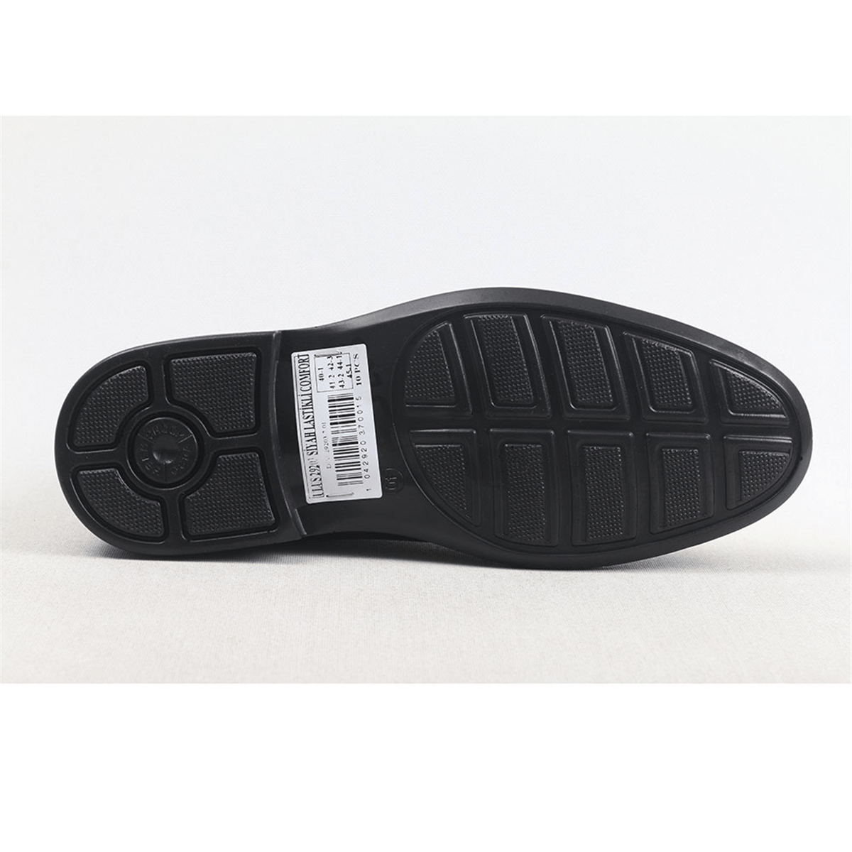 ULUS 29203 SİYAH LASTİKLİ COMFORT AYAKKABI