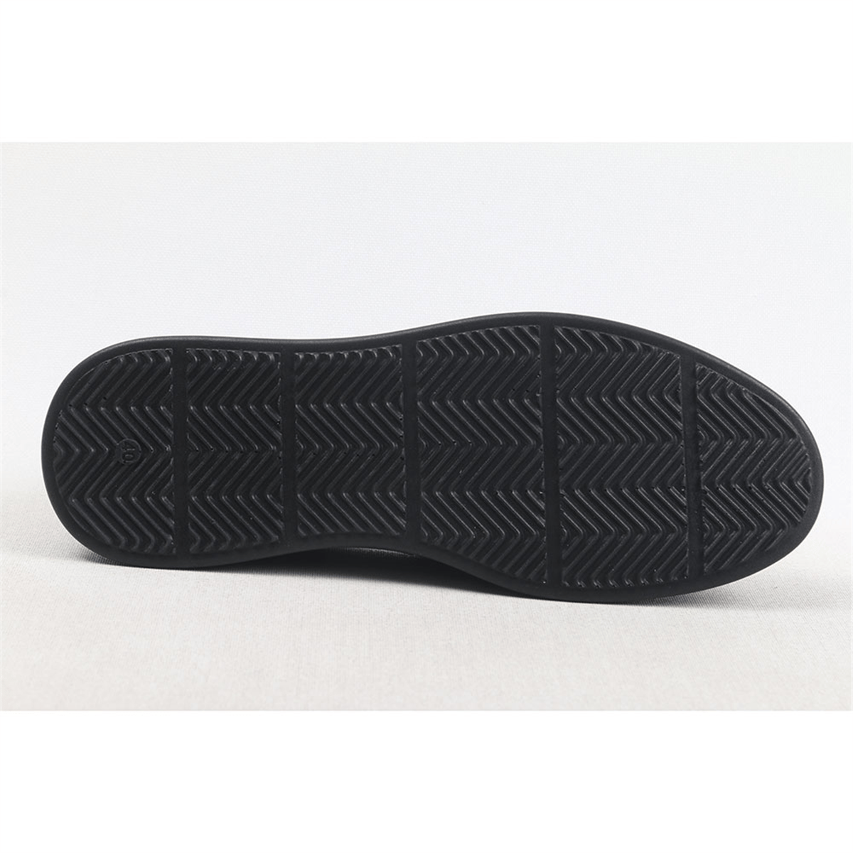 Ulus 311 Baskili Siyah Loafer Ayakkabi