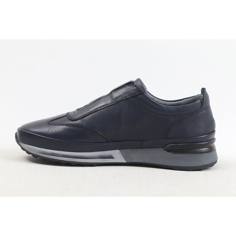 ULUS 313 LASTİKLİ LACİVERT TERMO SNEAKER SPOR AYAKKABI