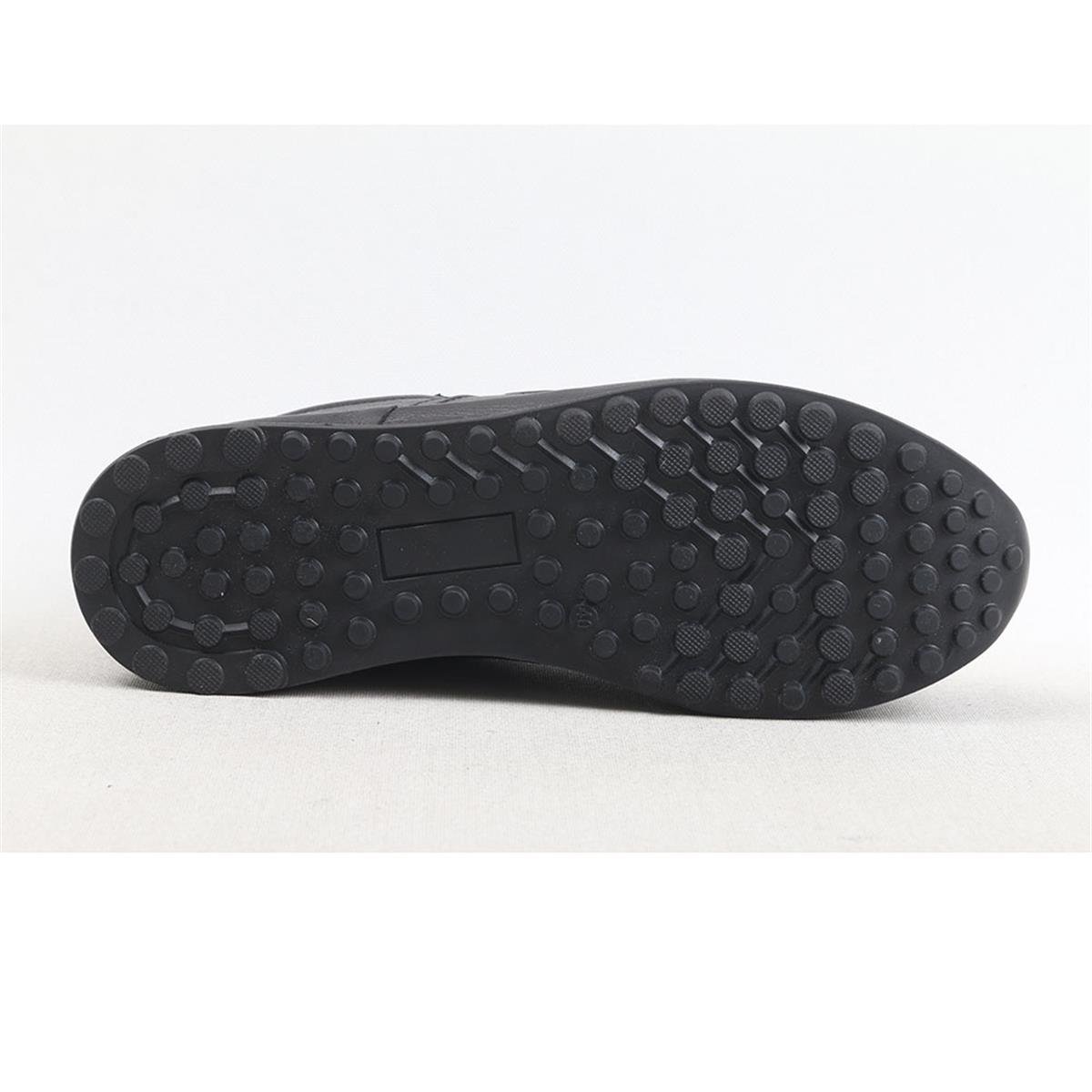 ULUS 325-1 SİYAH LASTİKLİ SNEAKER SPOR AYAKKABI