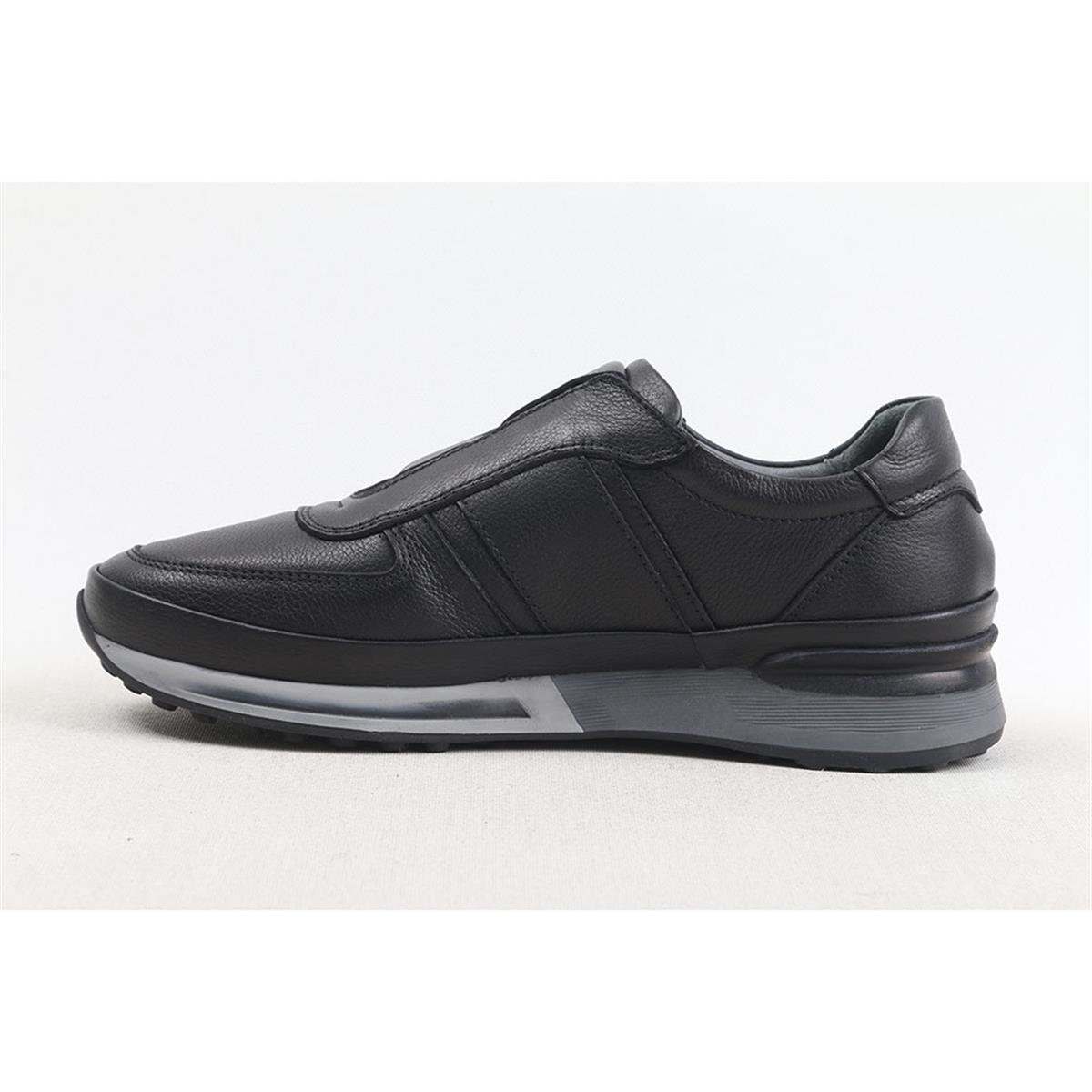 ULUS 325-1 SİYAH LASTİKLİ SNEAKER SPOR AYAKKABI