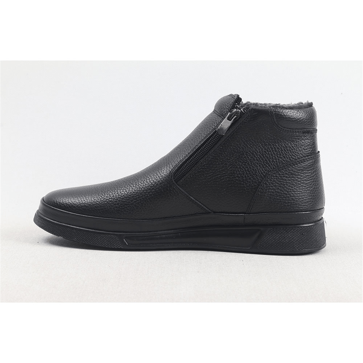 ULUS 3404 SİYAH ÇİFT FERMUARLI COMFORT BOT