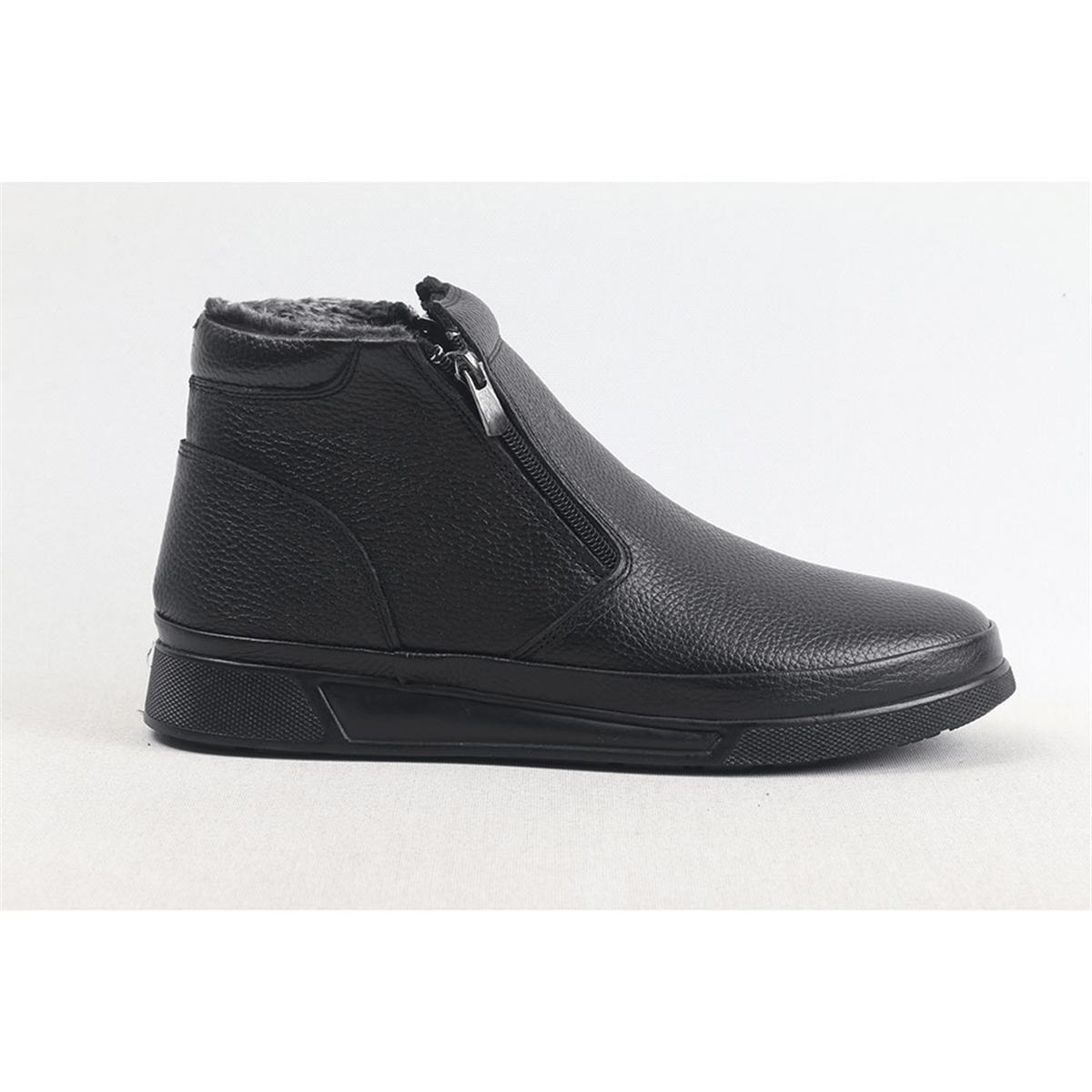 ULUS 3404 SİYAH ÇİFT FERMUARLI COMFORT BOT