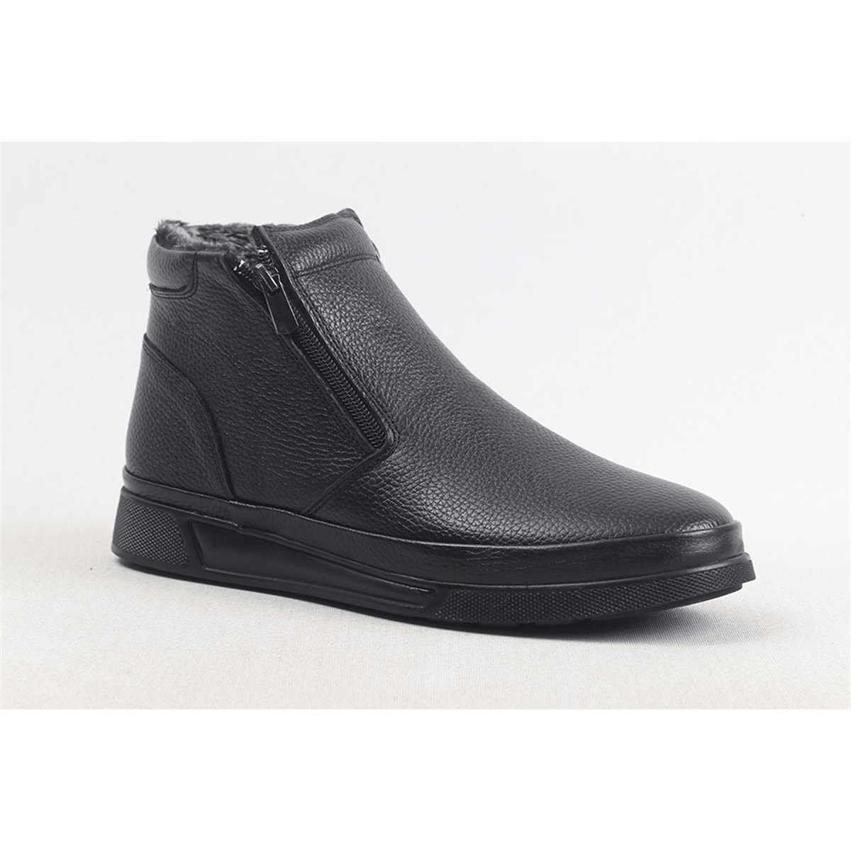 ULUS 3404 SİYAH ÇİFT FERMUARLI COMFORT BOT
