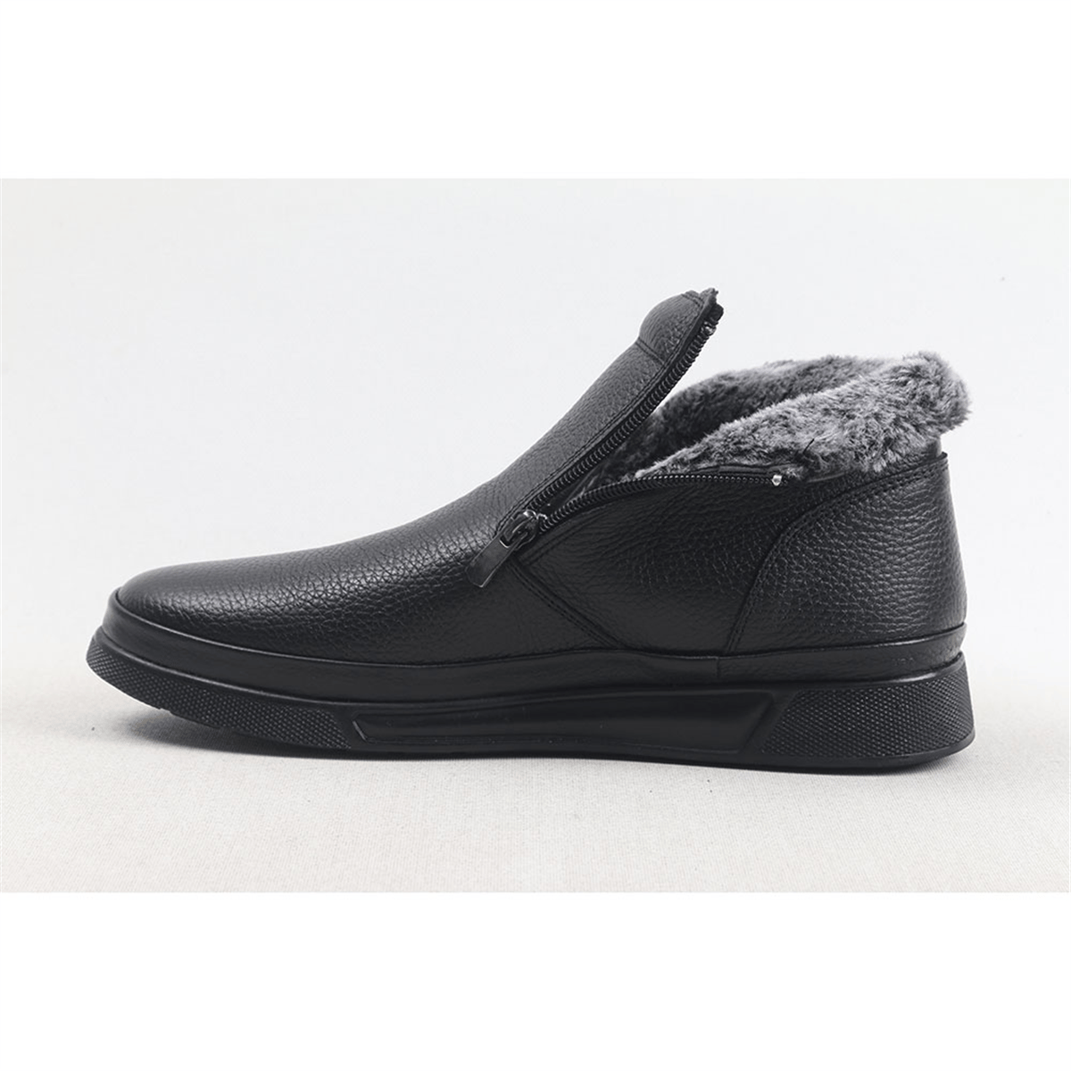 ULUS 3404 SİYAH ÇİFT FERMUARLI COMFORT BOT