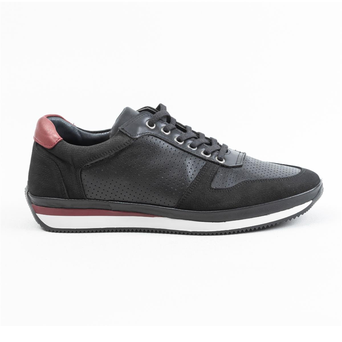 Ulus 377-3 Siyah Zımbalı Sneaker Spor Ayakkabı