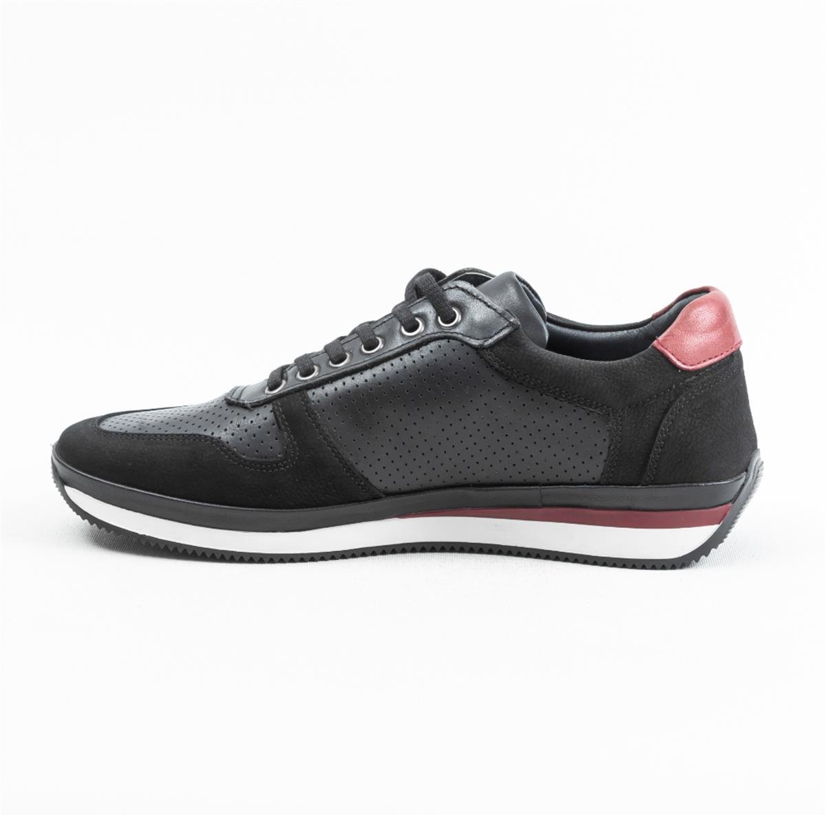Ulus 377-3 Siyah Zımbalı Sneaker Spor Ayakkabı