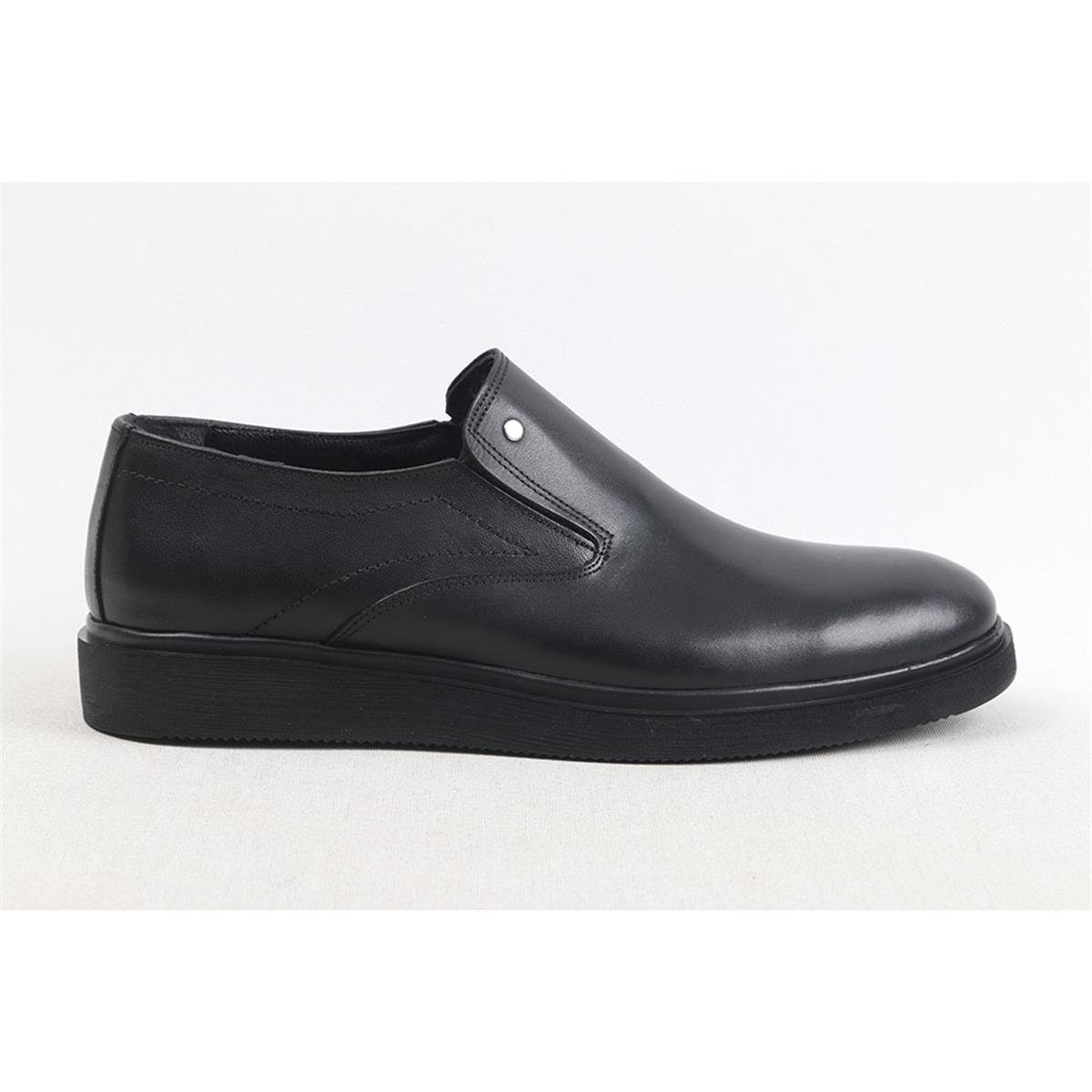 ULUS 4005 POLİ SİYAH DÜZ BAĞSIZ CASUAL AYAKKABI