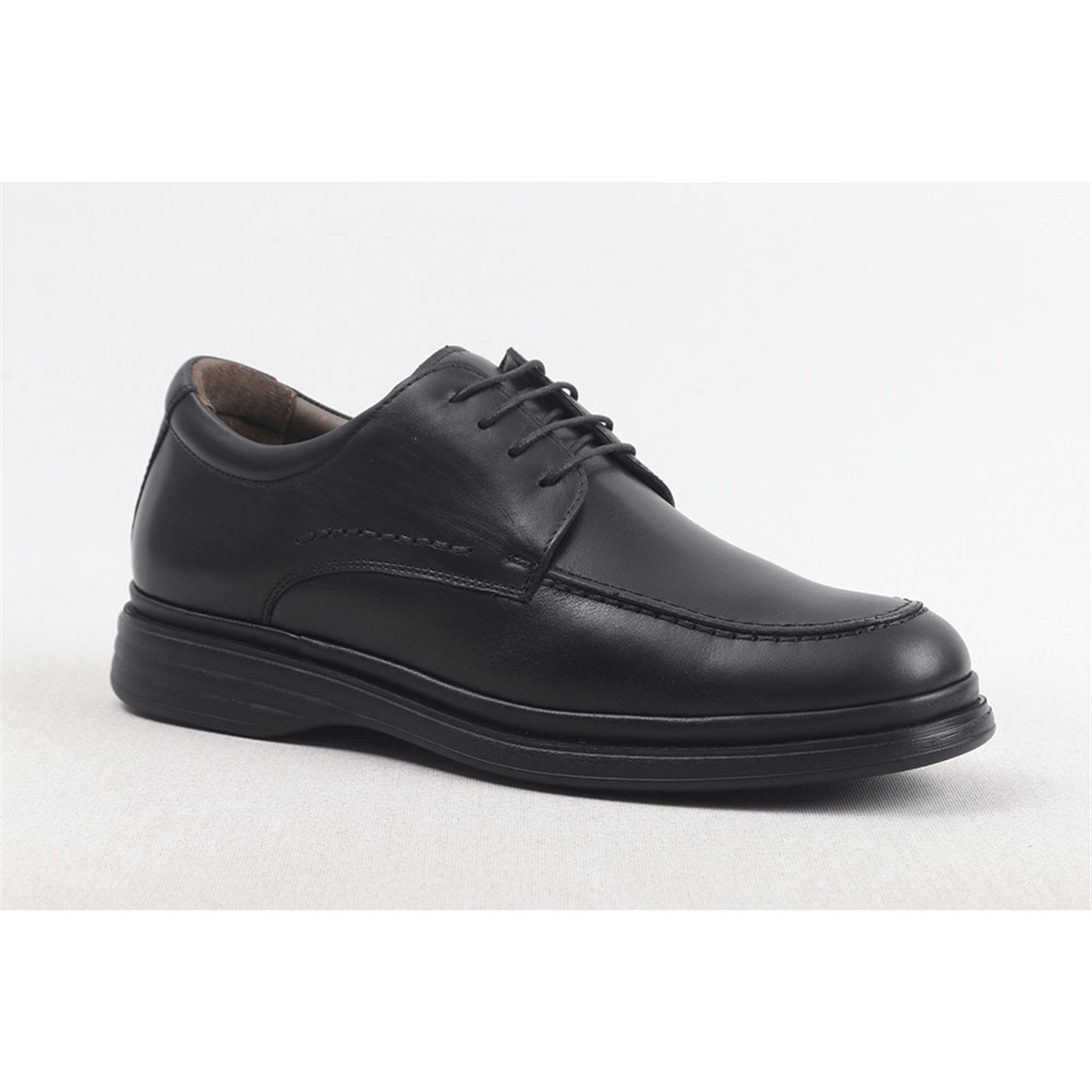 ULUS 405-3 BAĞLI SİYAH  COMFORT AYAKKABI