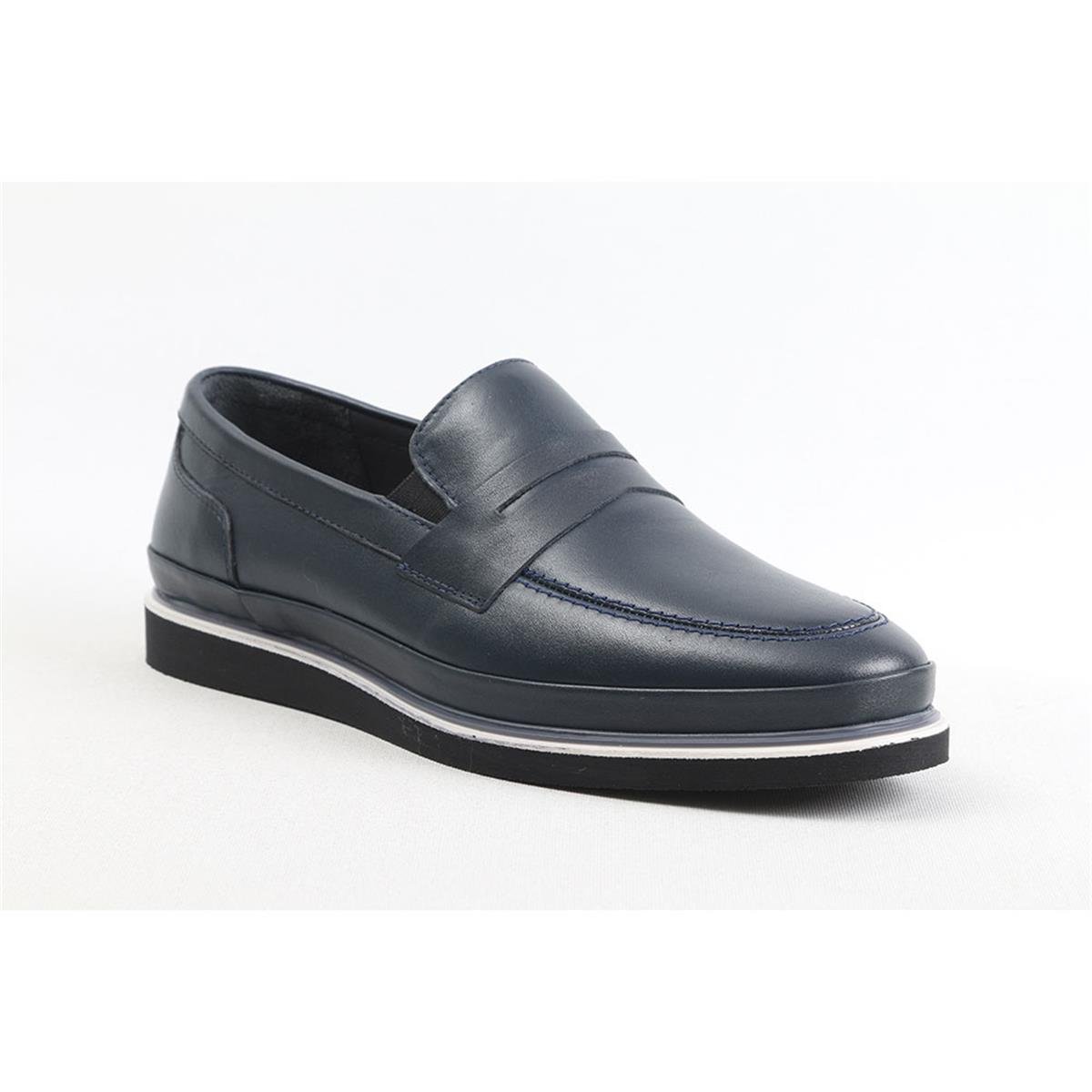 ULUS 4120 LACİVERT LOAFER AYAKKABI