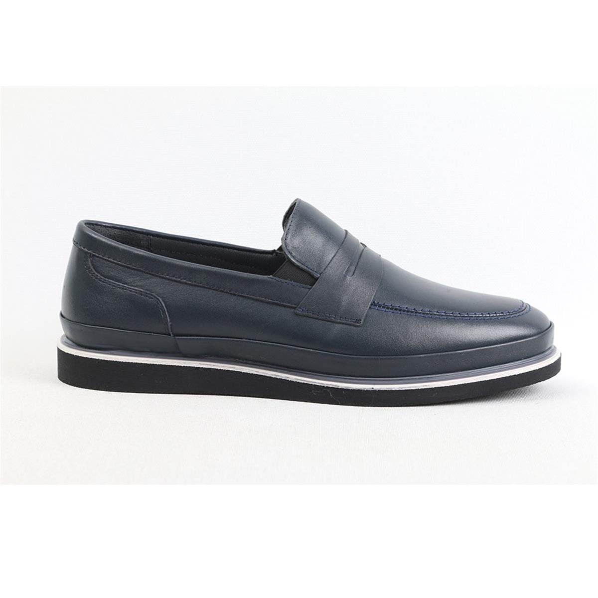 ULUS 4120 LACİVERT LOAFER AYAKKABI