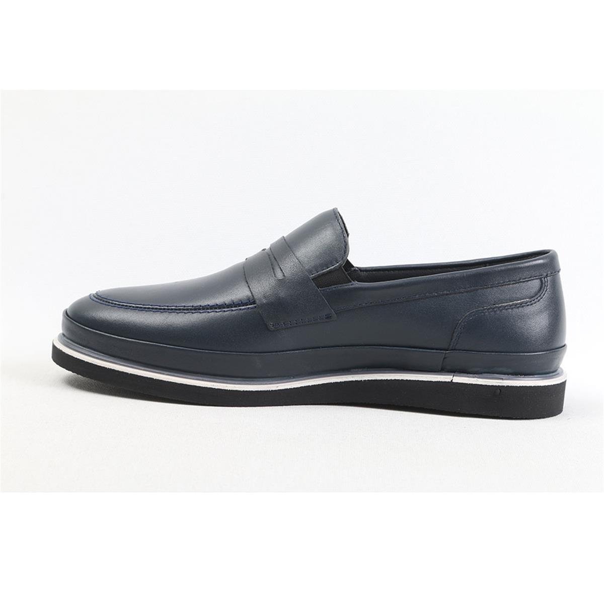 ULUS 4120 LACİVERT LOAFER AYAKKABI