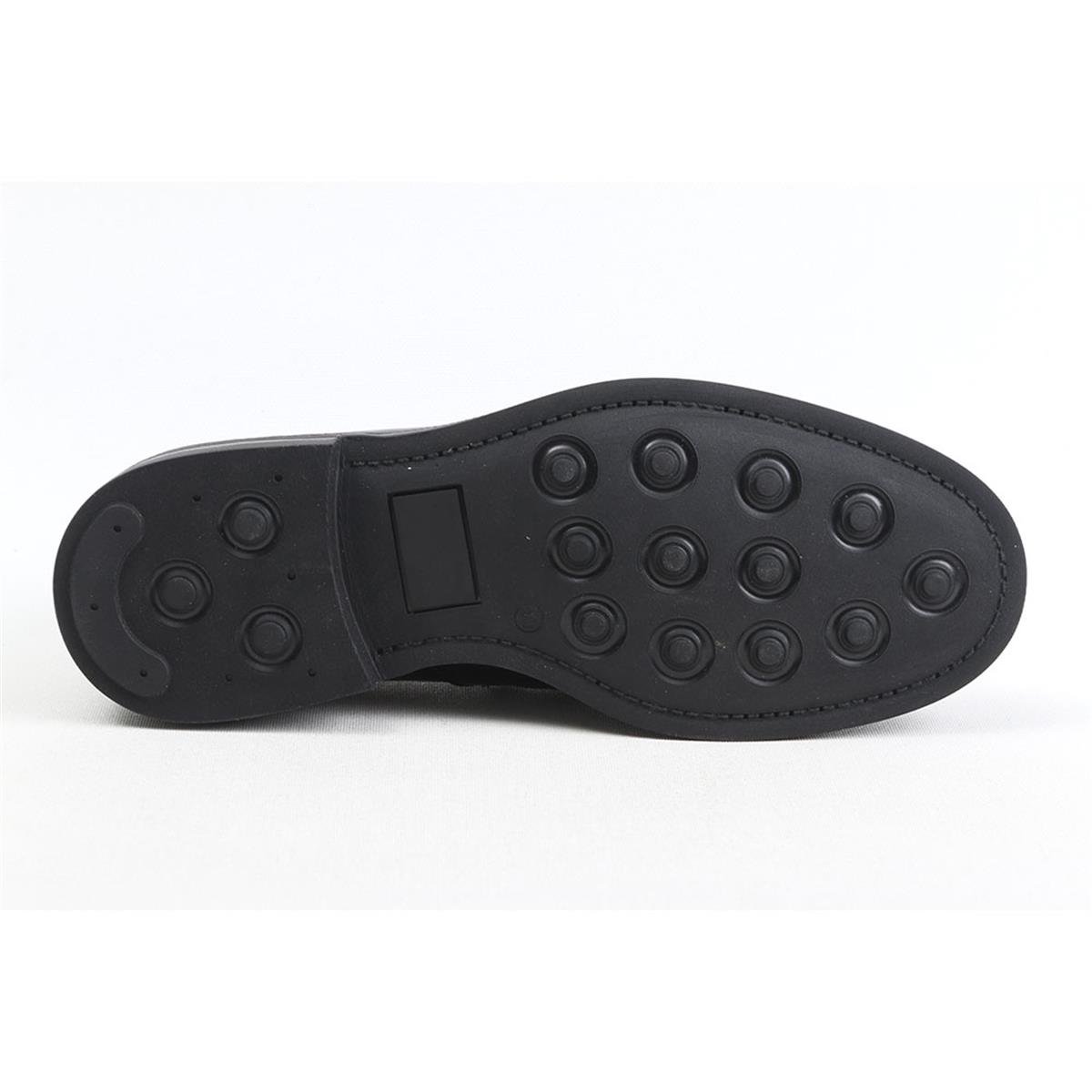 Ulus 4243 Siyah Açma Loafer Ayakkabı