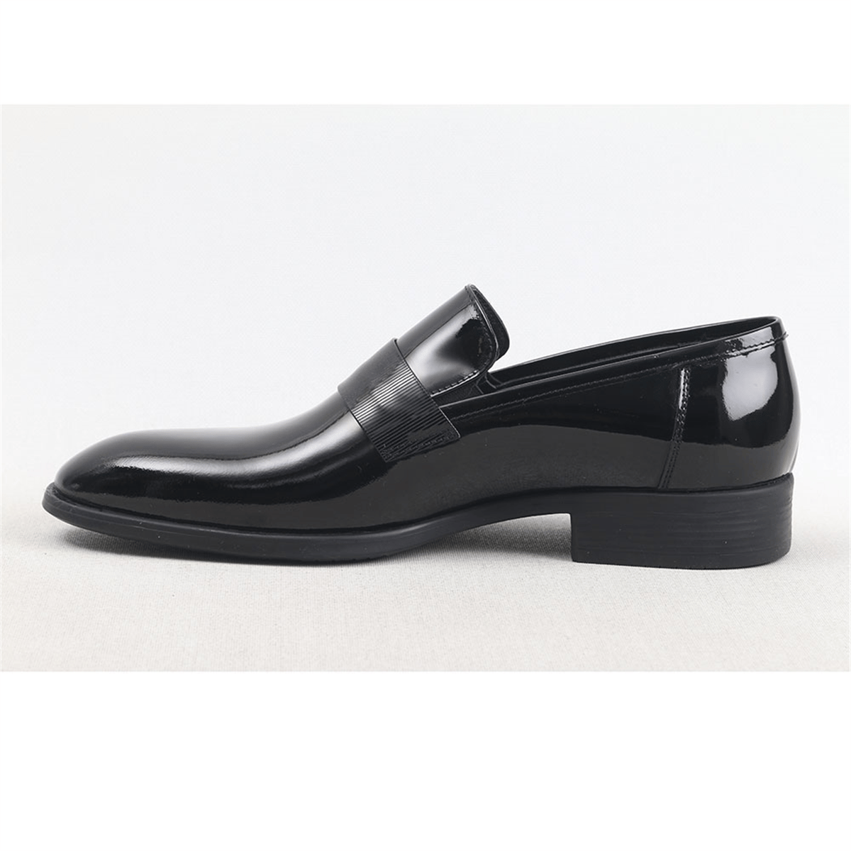 ULUS 437 TERMO RUBBER RUGAN SİYAH KLASİK AYAKKABI
