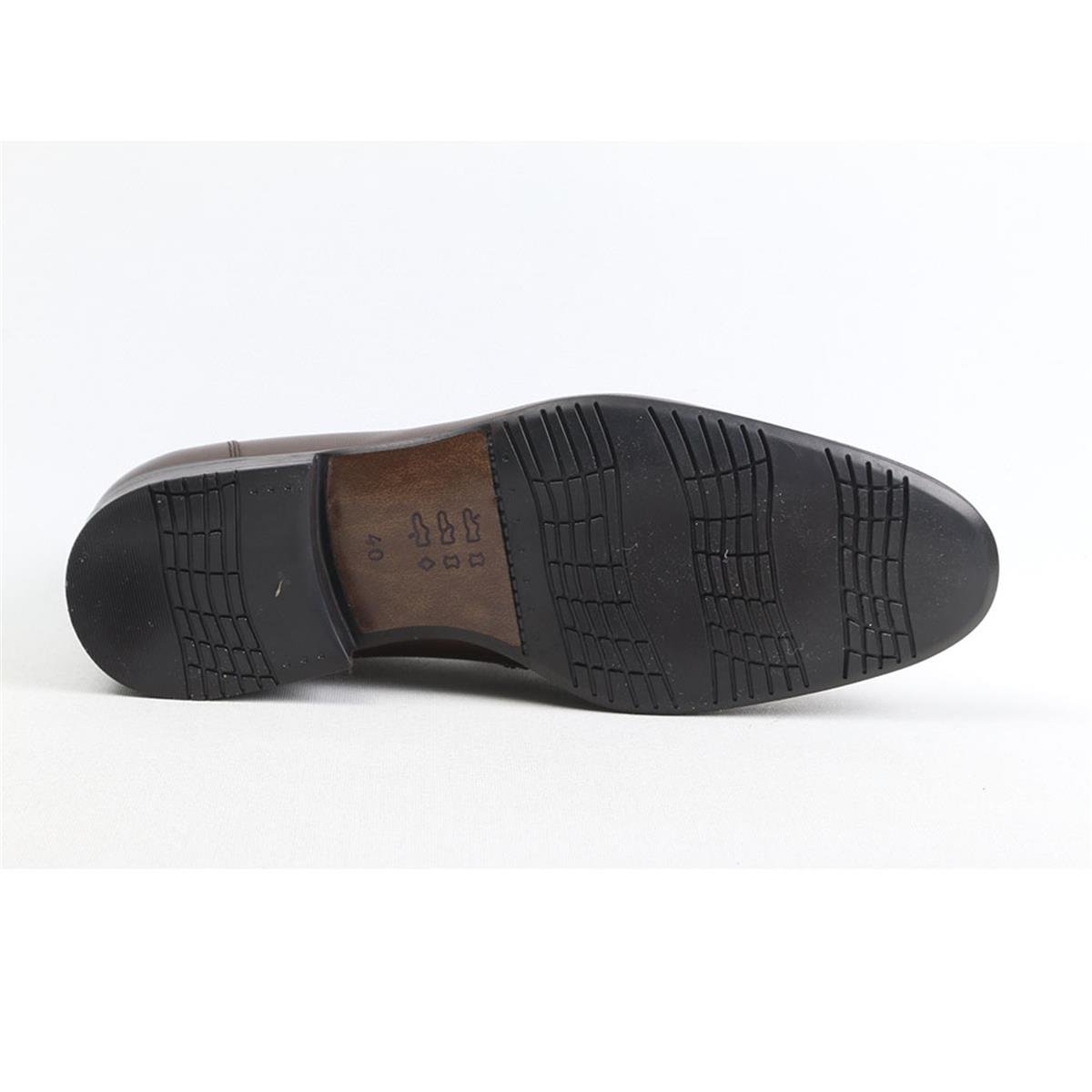 ULUS 438  TERMO RUBBER KAHVE KLASİK AYAKKABI
