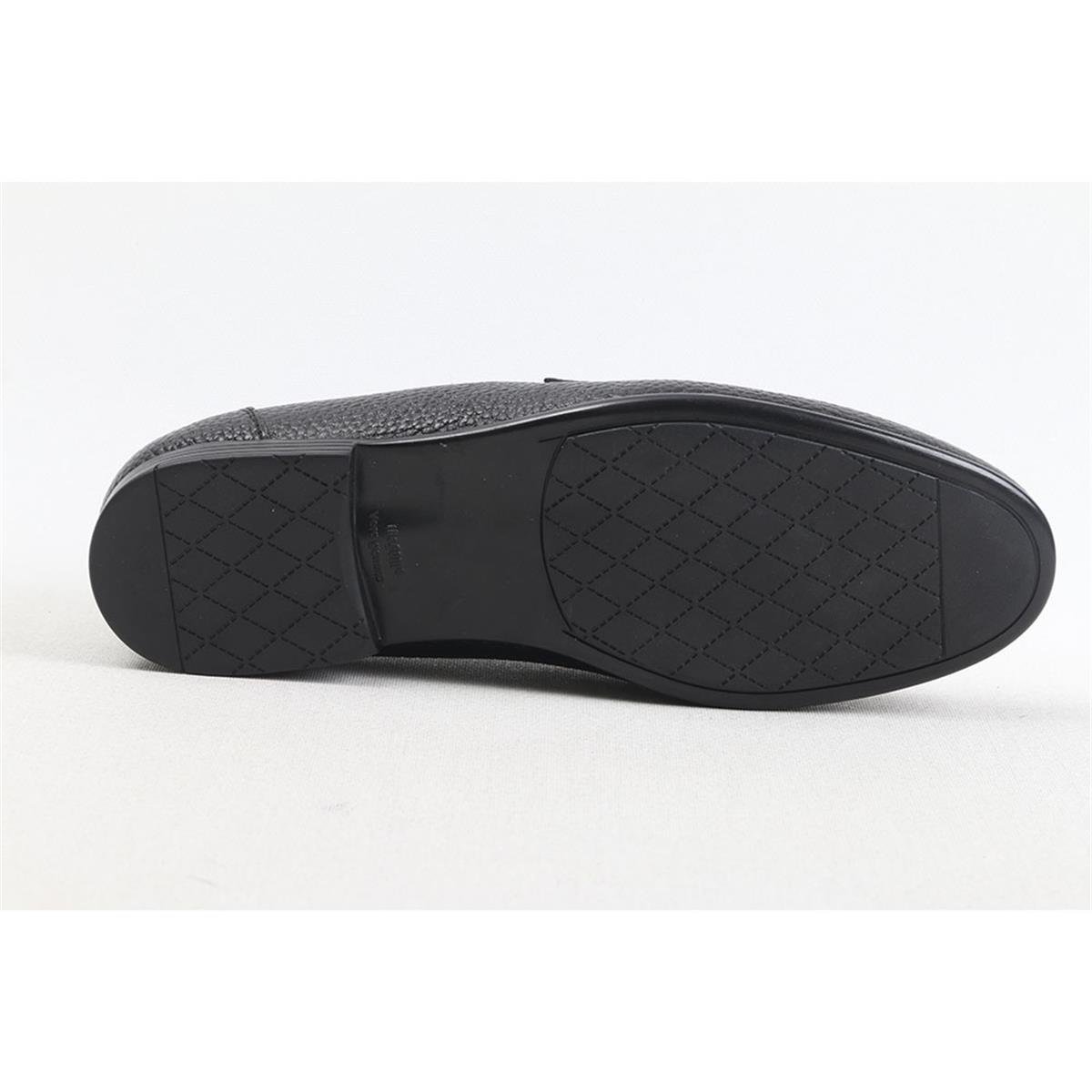 ULUS 442 SİYAH TOKALI LOAFER AYAKKABI