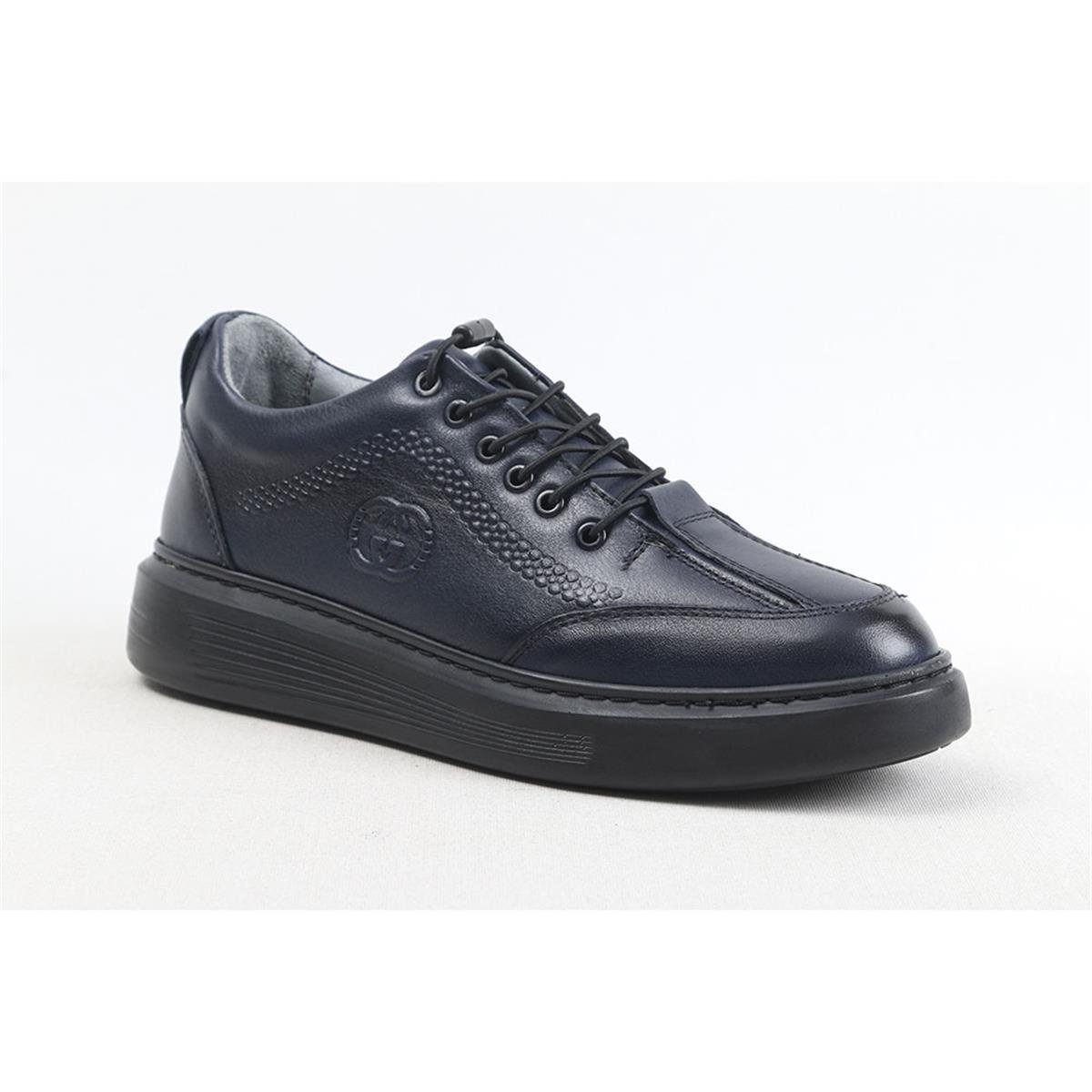 ULUS 4500 LACİVERT ANTİK CASUAL AYAKKABI