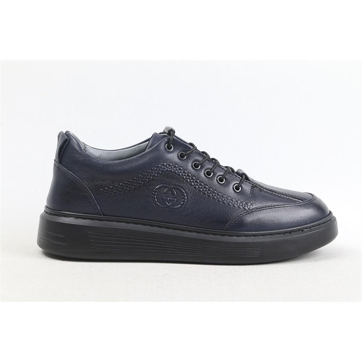 ULUS 4500 LACİVERT ANTİK CASUAL AYAKKABI