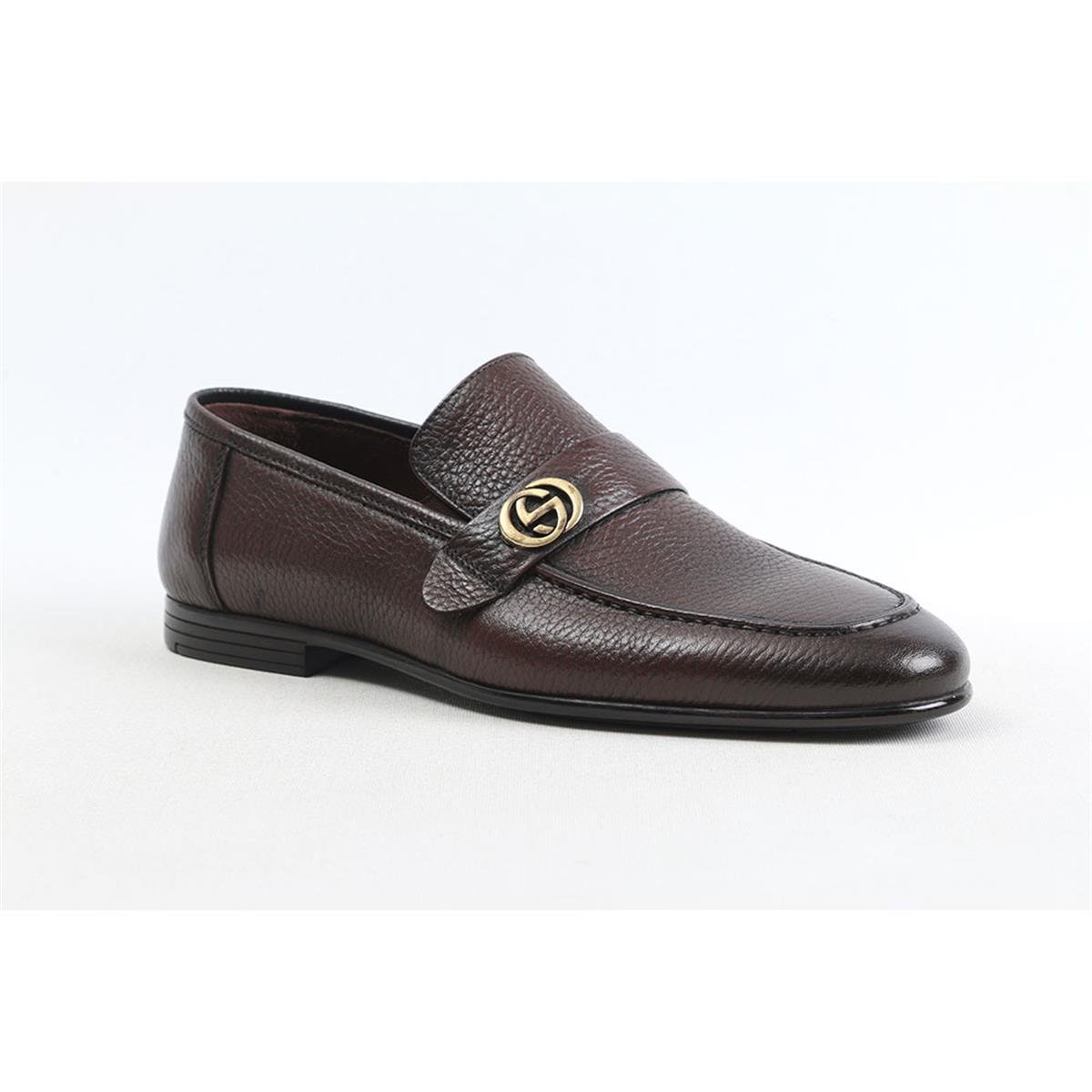 ULUS 454 KAHVE LOAFER AYAKKABI