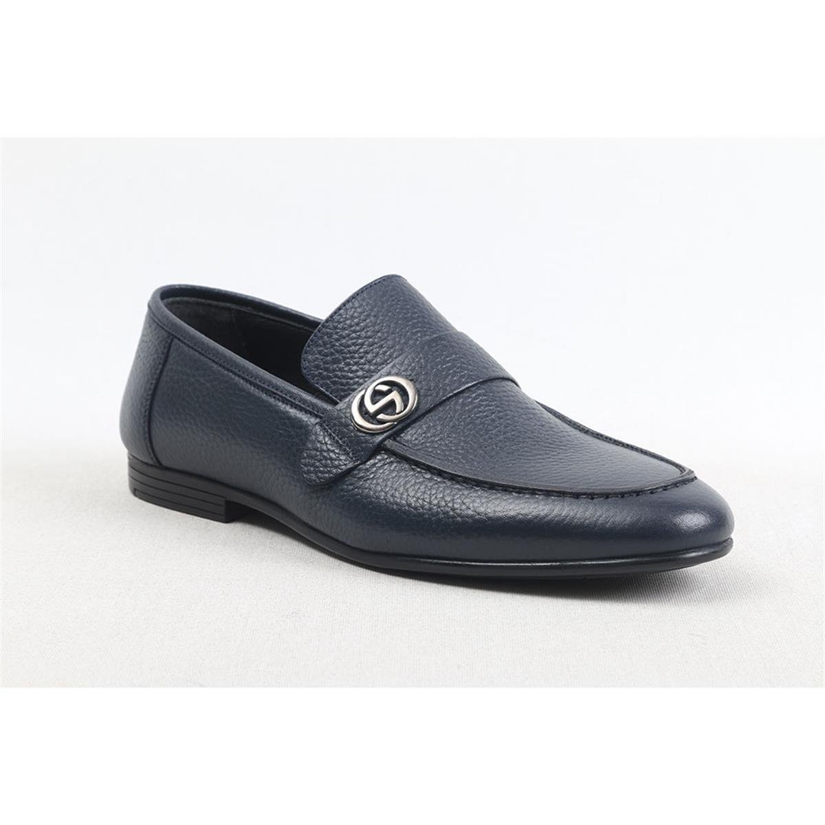 ULUS 454 TOKALI LACİVERT LOAFER AYAKKABI