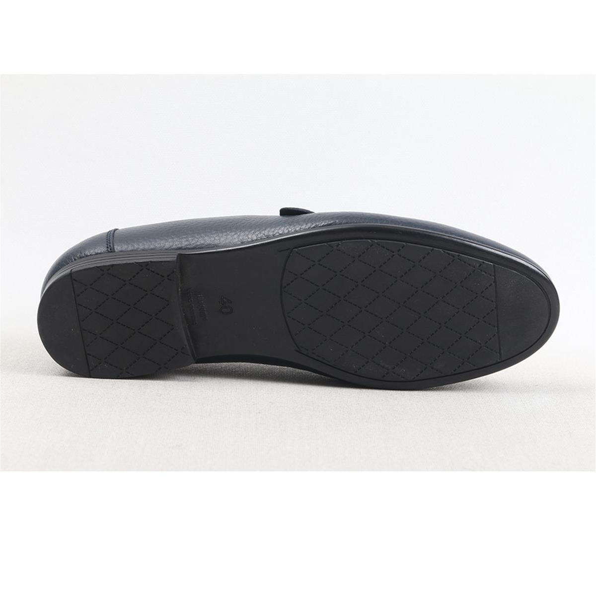 ULUS 454 TOKALI LACİVERT LOAFER AYAKKABI