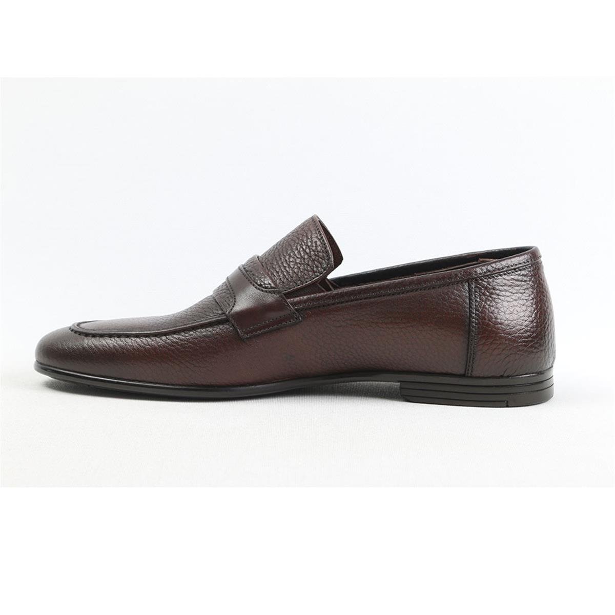 ULUS 456 KAHVE LOAFER AYAKKABI