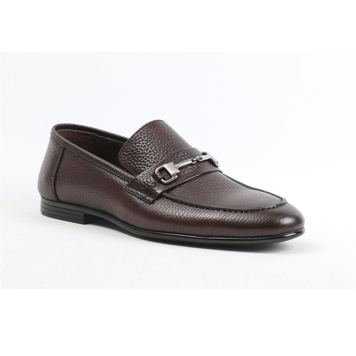 ULUS 459 KAHVE LOAFER AYAKKABI