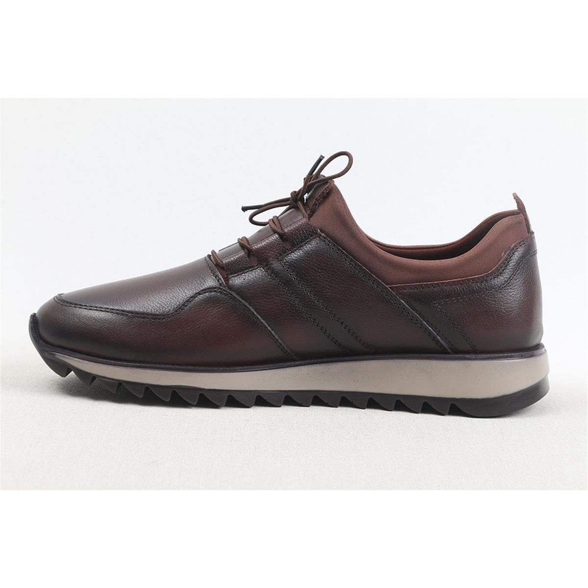 ULUS 46 KAHVE SNEAKER SPOR AYAKKABI