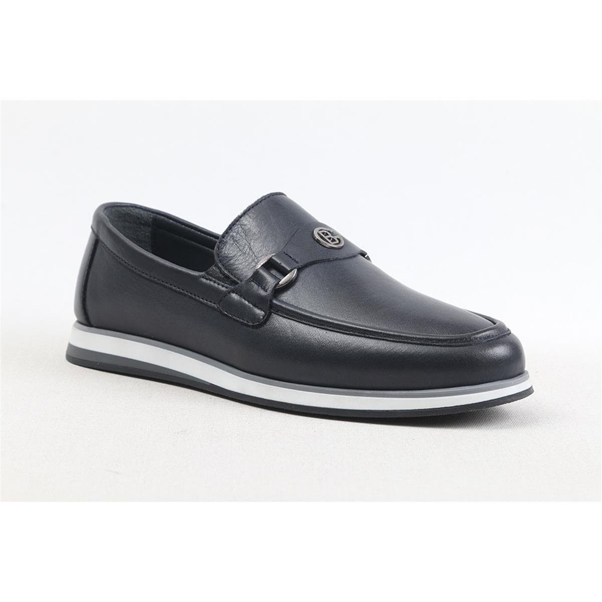 ULUS 464 LACİVERT TERMO LOAFER AYAKKABI