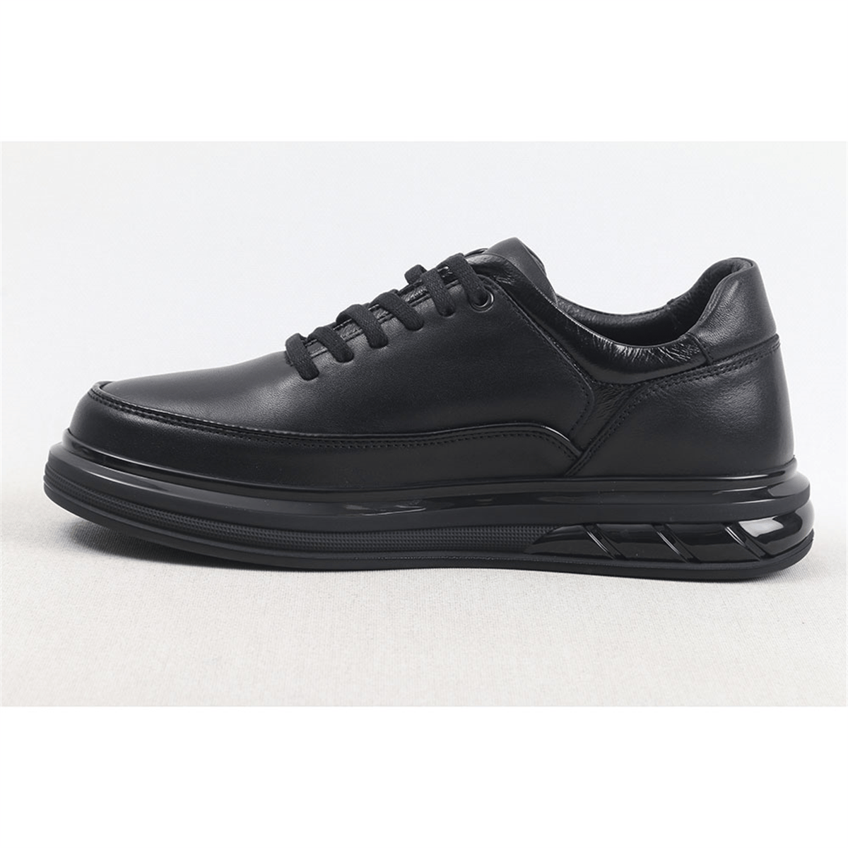 ULUS 502 SİYAH- SİYAH SNEAKER AYAKKABI