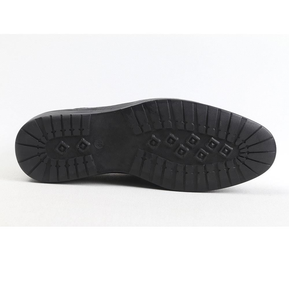 ULUS 5073-1 DELİKLİ SİYAH COMFORT AYAKKABI