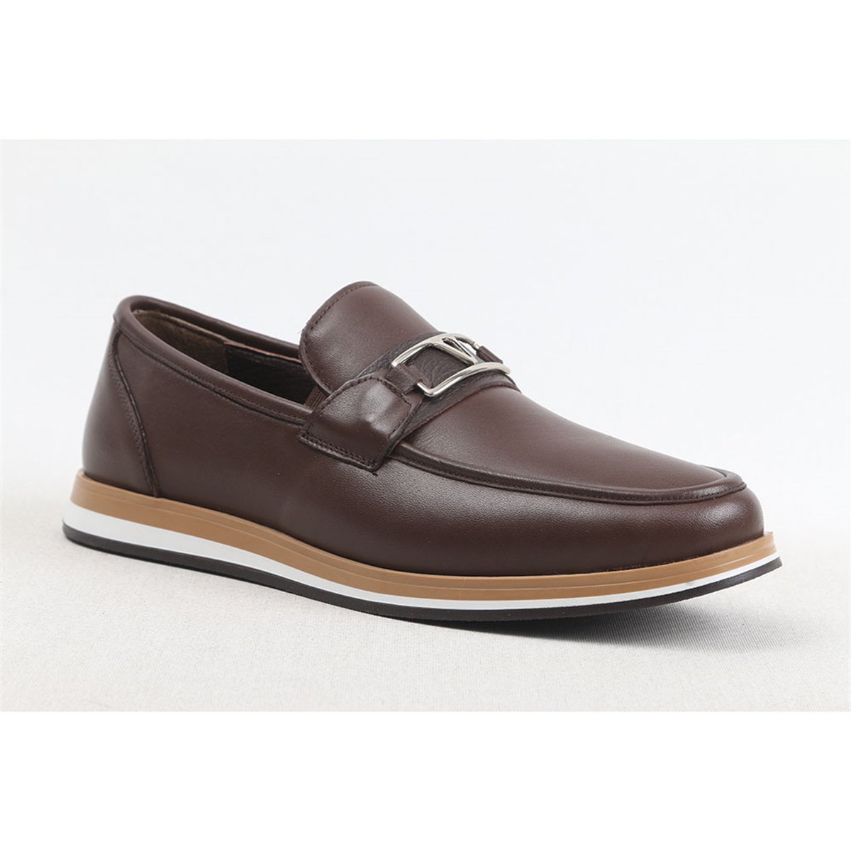 ULUS 5130 KAHVE LOAFER AYAKKABI
