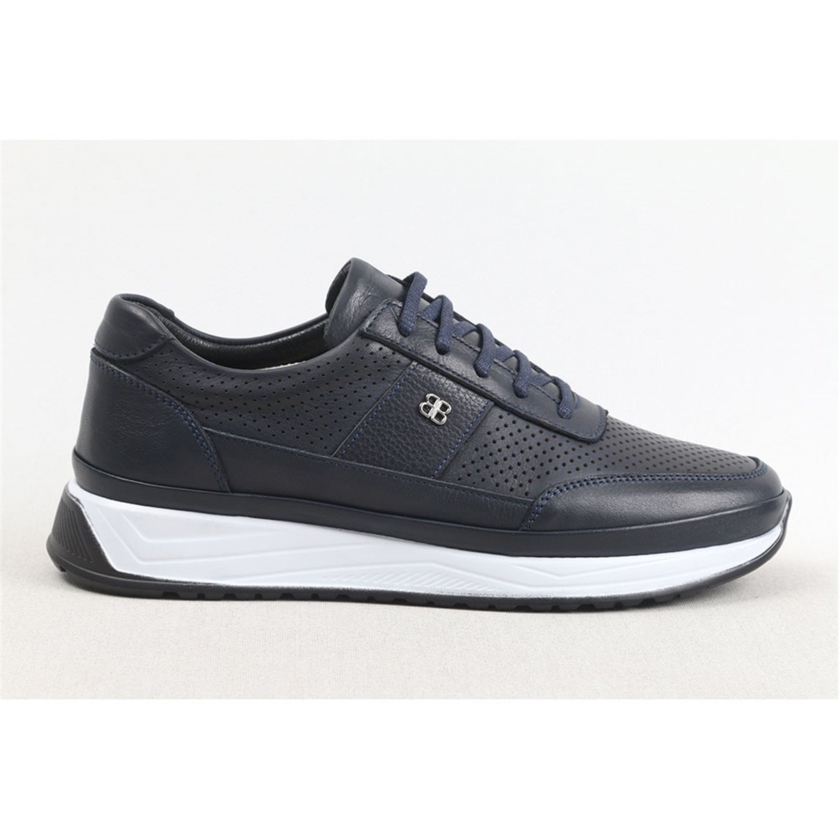 ULUS 566 DELİKLİ LACİVERT SNEAKER SPOR AYAKKABI