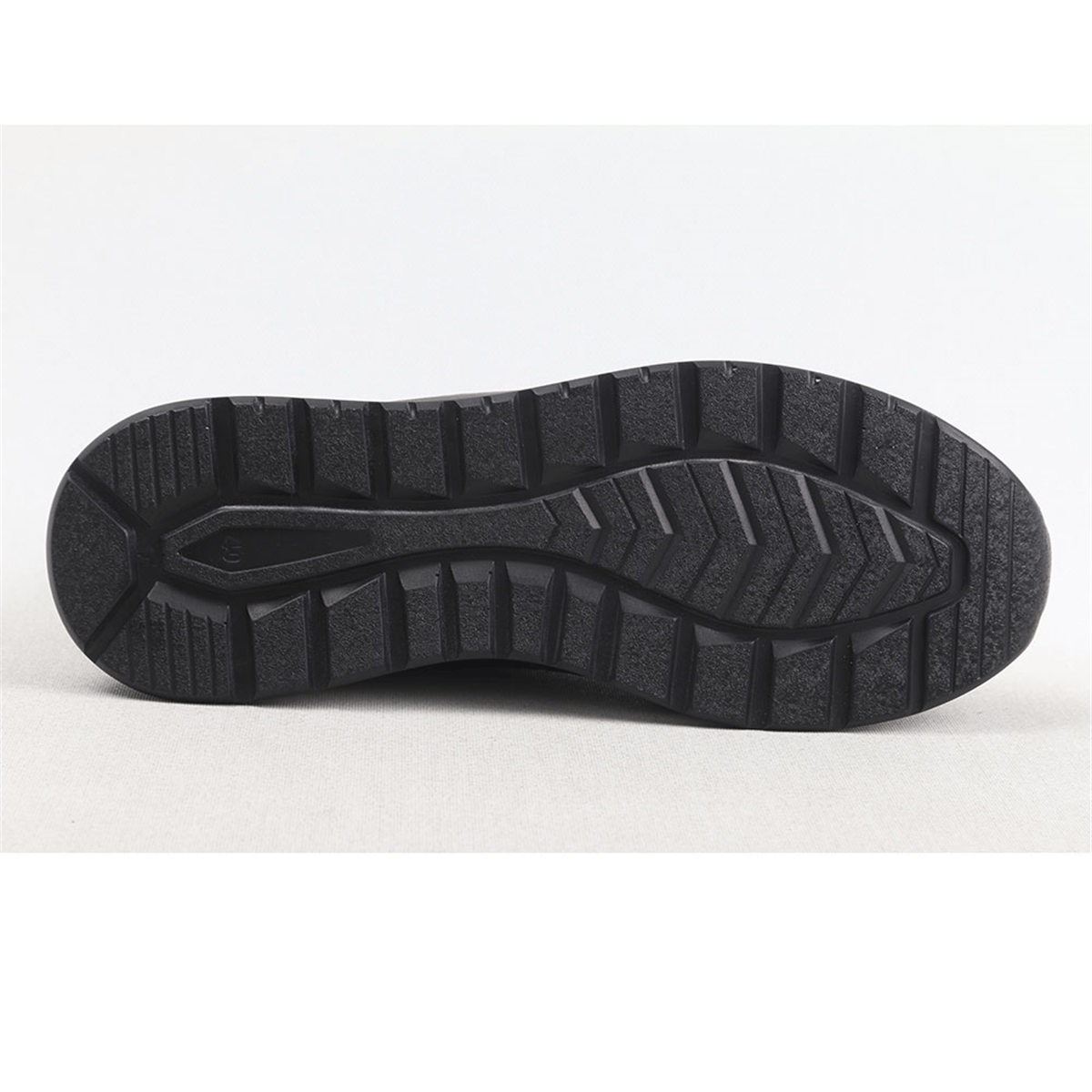 ULUS 566 DELİKLİ SİYAH SNEAKER SPOR AYAKKABI