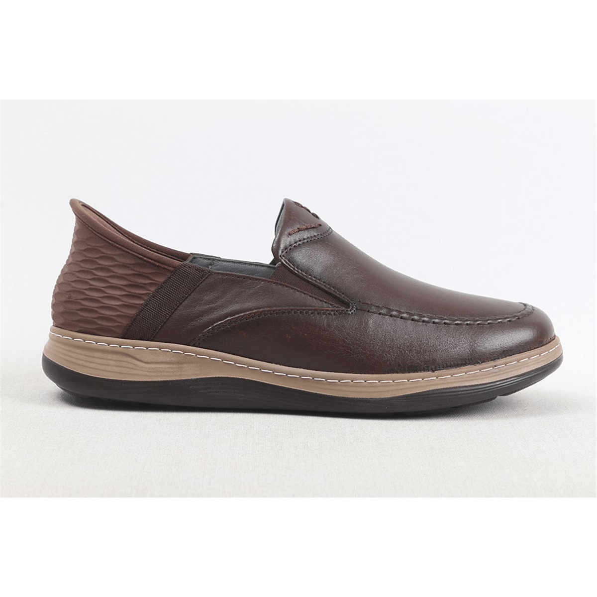 ULUS 5805 KAHVE ARKALI SNEAKER SPOR AYAKKABI